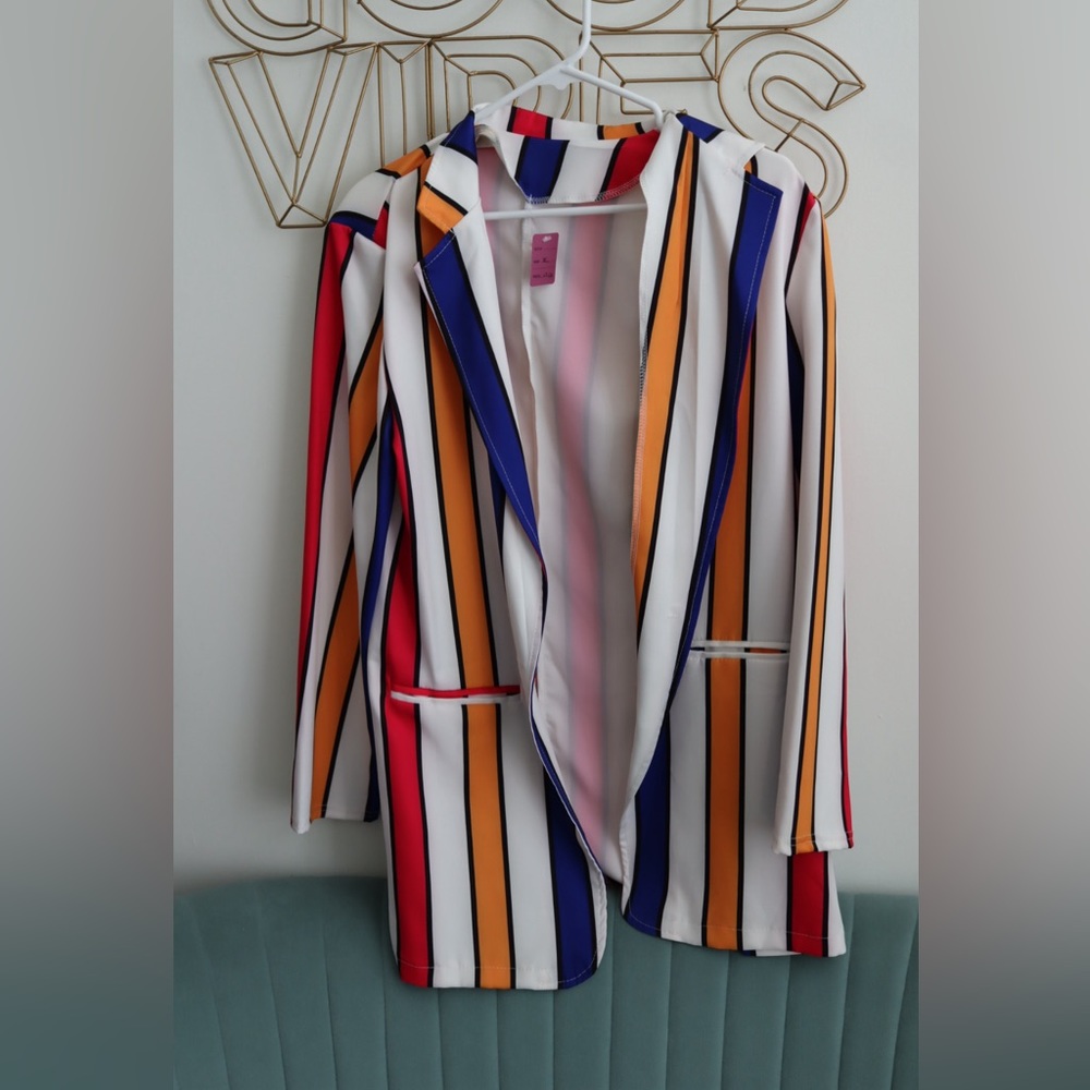 Striped Blazer